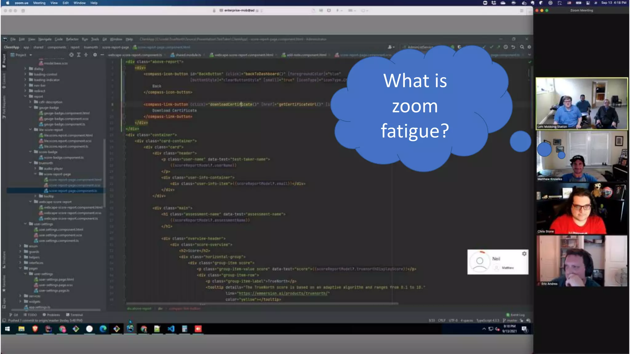 What is
zoom
fatigue?
 