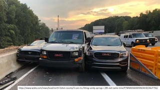 https://www.wsbtv.com/news/local/north-fulton-county/3-cars-try-fitting-sandy-springs-i-285-exit-same-time/P7WM6SS6EBDSNO4H3E2I6UT7IQ/
 
