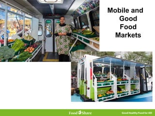 Mobile and
Good
Food
Markets
 