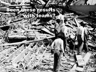 Seen these results
with teams?
 