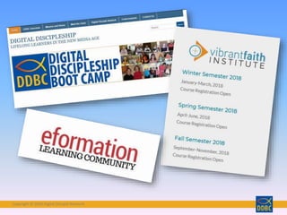 Copyright © 2018 Digital Disciple Network
 