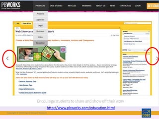 Copyright © 2018 Digital Disciple Network
http://www.pbworks.com/education.html
 