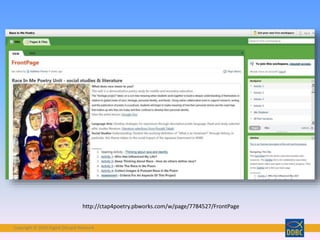 Copyright © 2018 Digital Disciple Network
http://ctap4poetry.pbworks.com/w/page/7784527/FrontPage
 