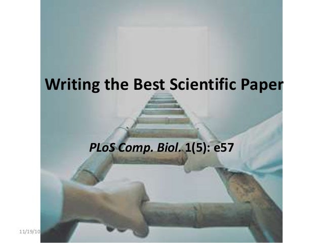 Collaborative scientific paper writing