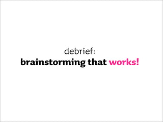 Collaboration Techniques that really work