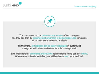 Collaborative Prototyping with Justinmind | PDF