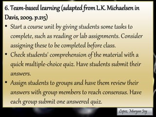 Collaborative and cooperative learning | PPTX