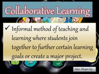 Collaborative and cooperative learning | PPTX