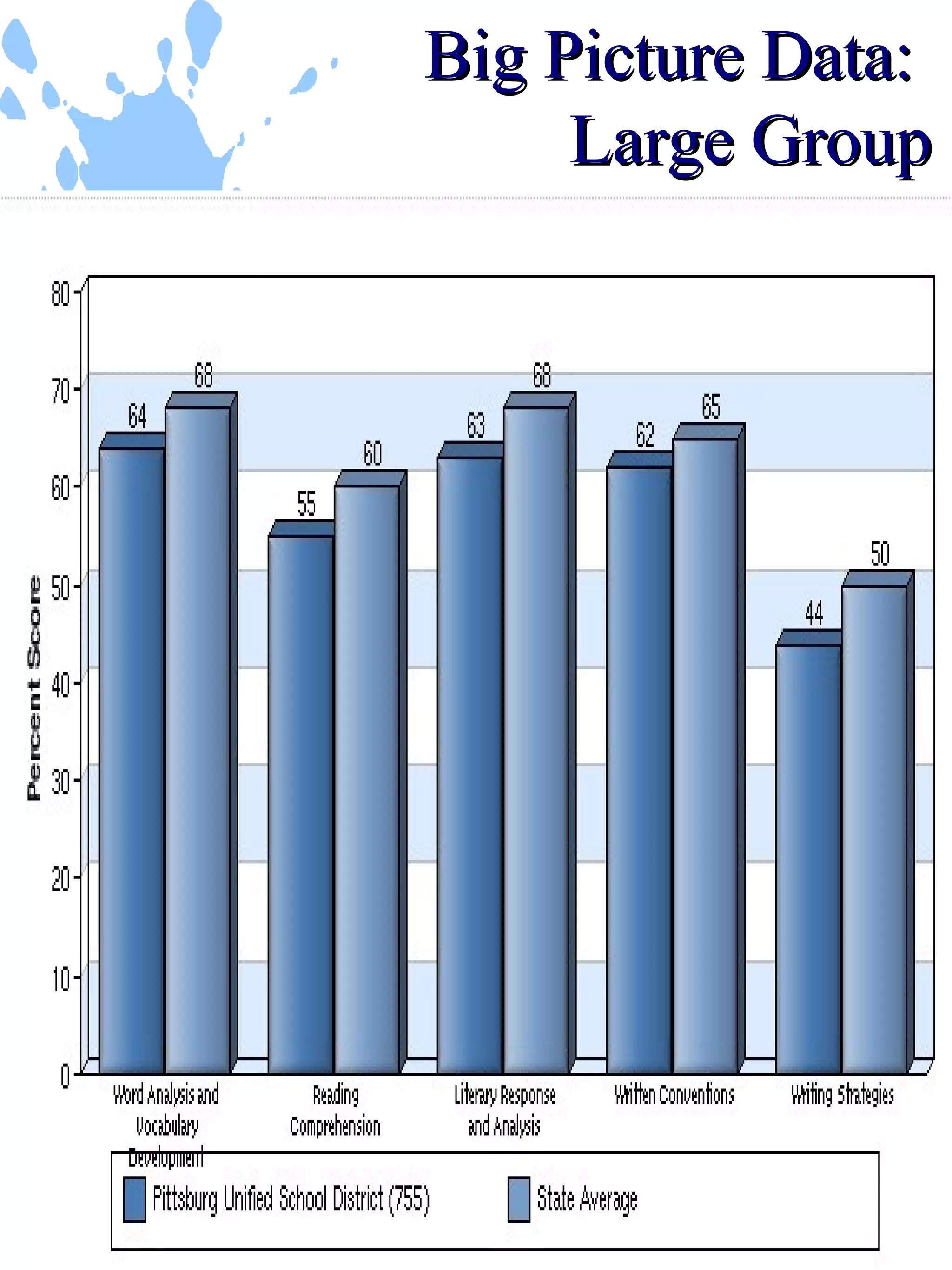 Big Picture Data:
     Large Group
 