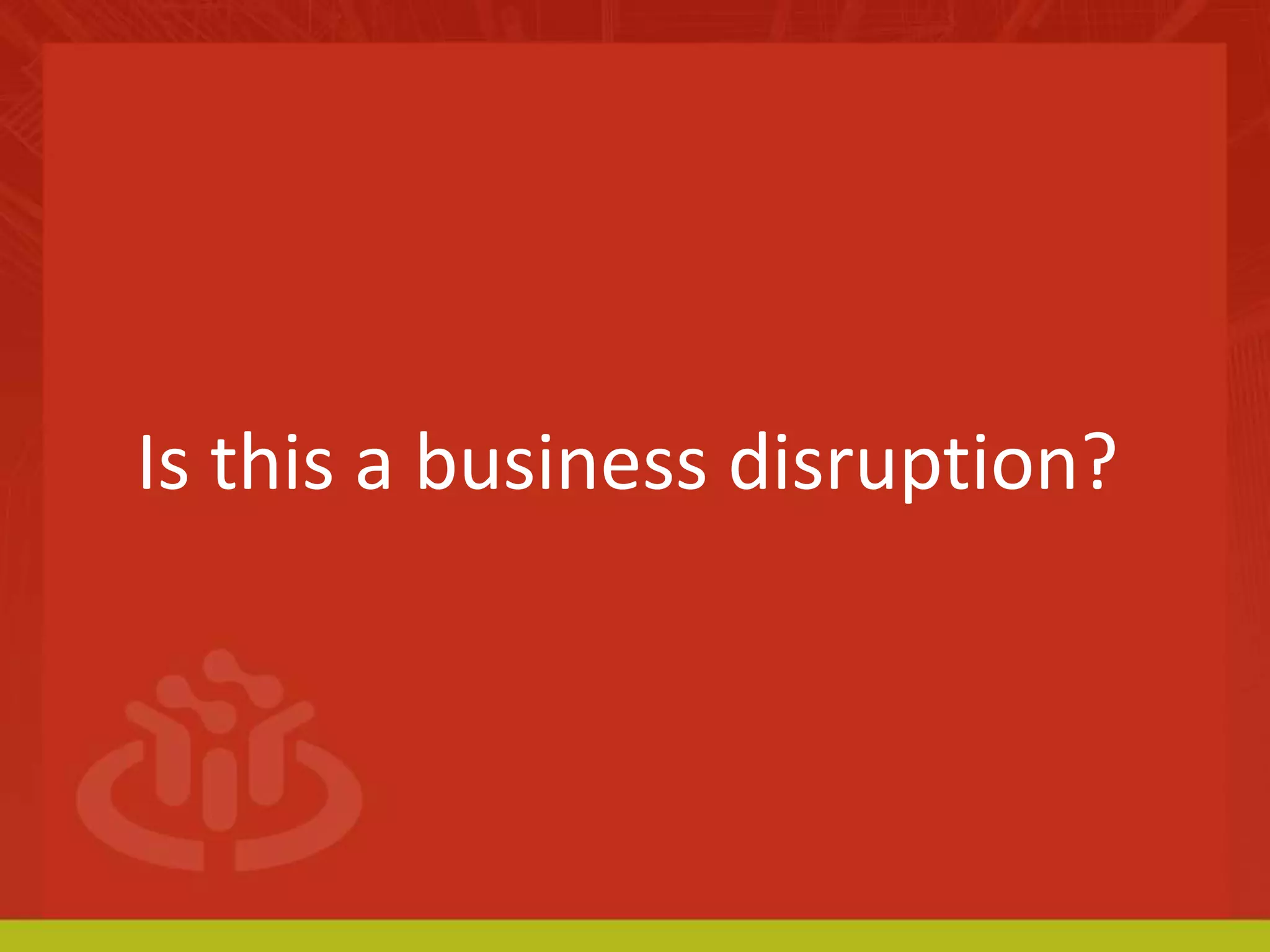 Disruption Data: The Collaborative Economy Enables P2P Commerce