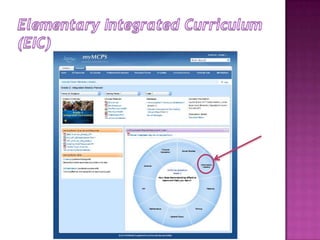 Elementary Integrated Curriculum (EIC)