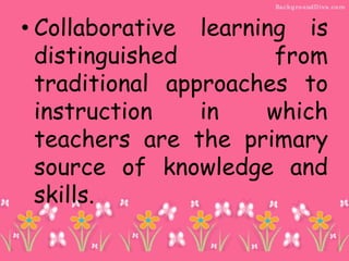 Collaborative learning | PPT