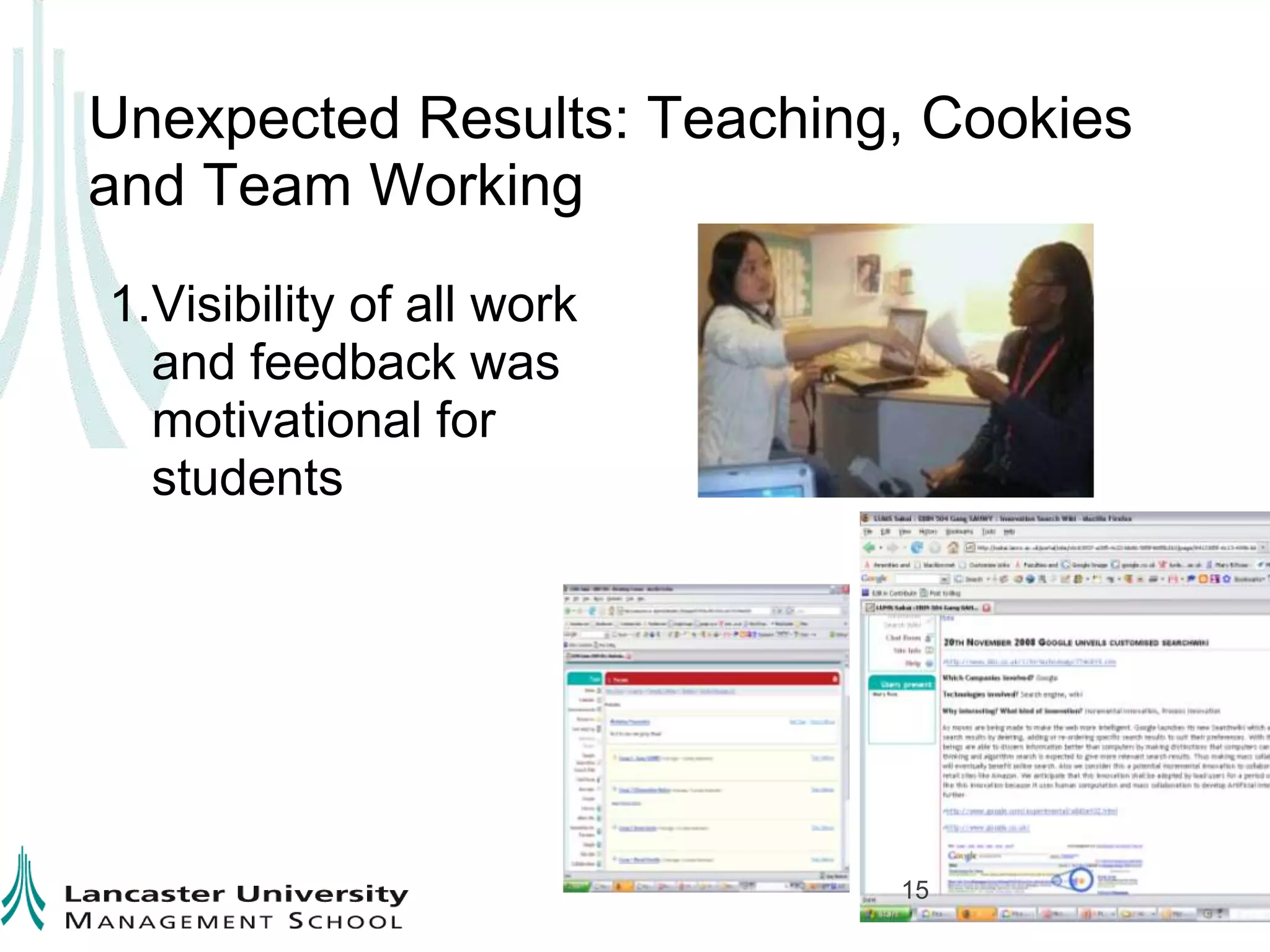 Innovation Course Starting PointLaunched October 2004 5