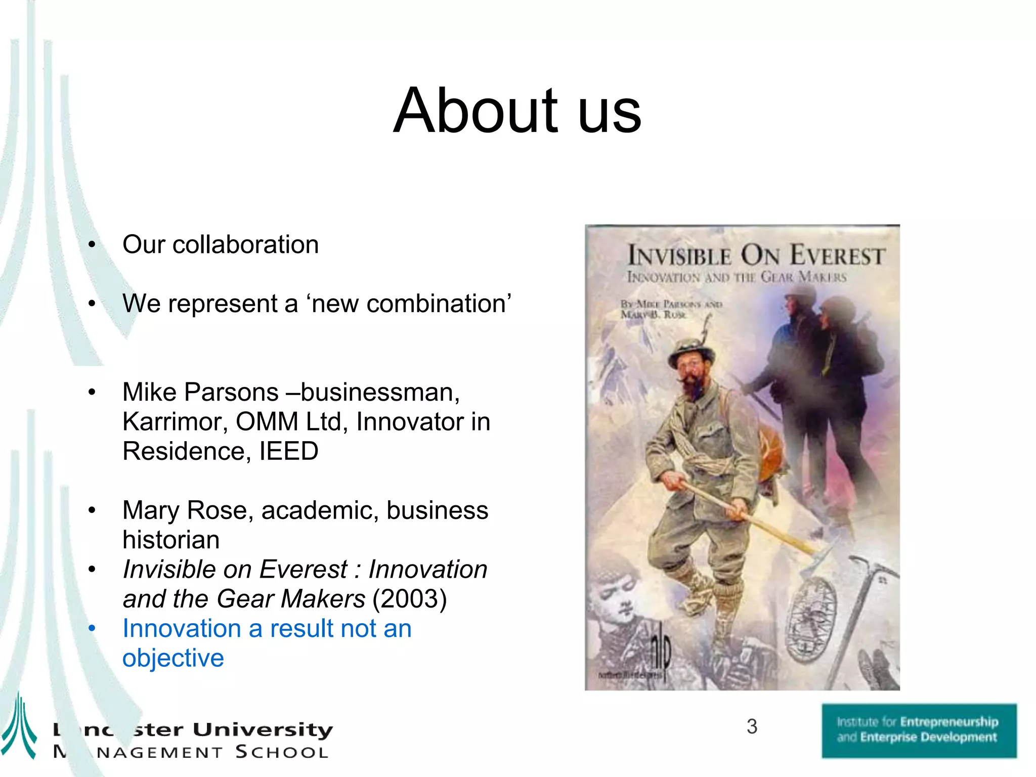 About usOur collaboration