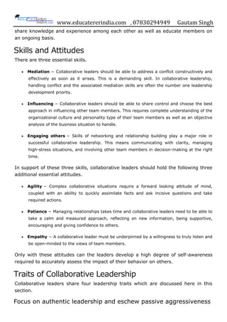 Collaborative management | PDF