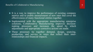 Collaborative manufacturing | PPTX