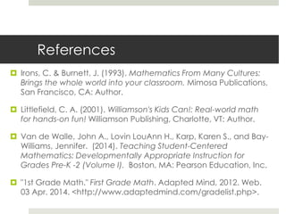 Multicultural Math Presentation | PPTX