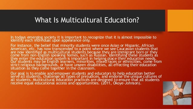 Multicultural education essay