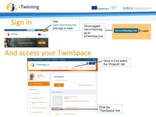 Collaborative projects in eTwinning - D'Innocenzo