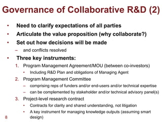 Tropical Resource FuturesCollaborative Applied R&D5