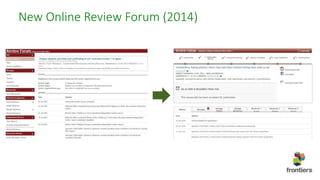 New Online Review Forum (2014)
 