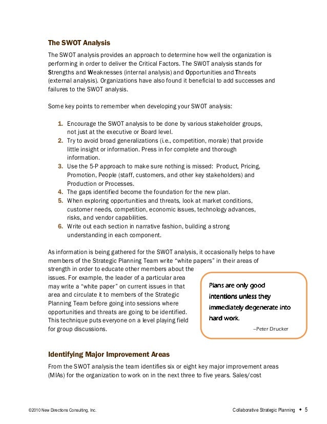 Collaborative Strategicplanning