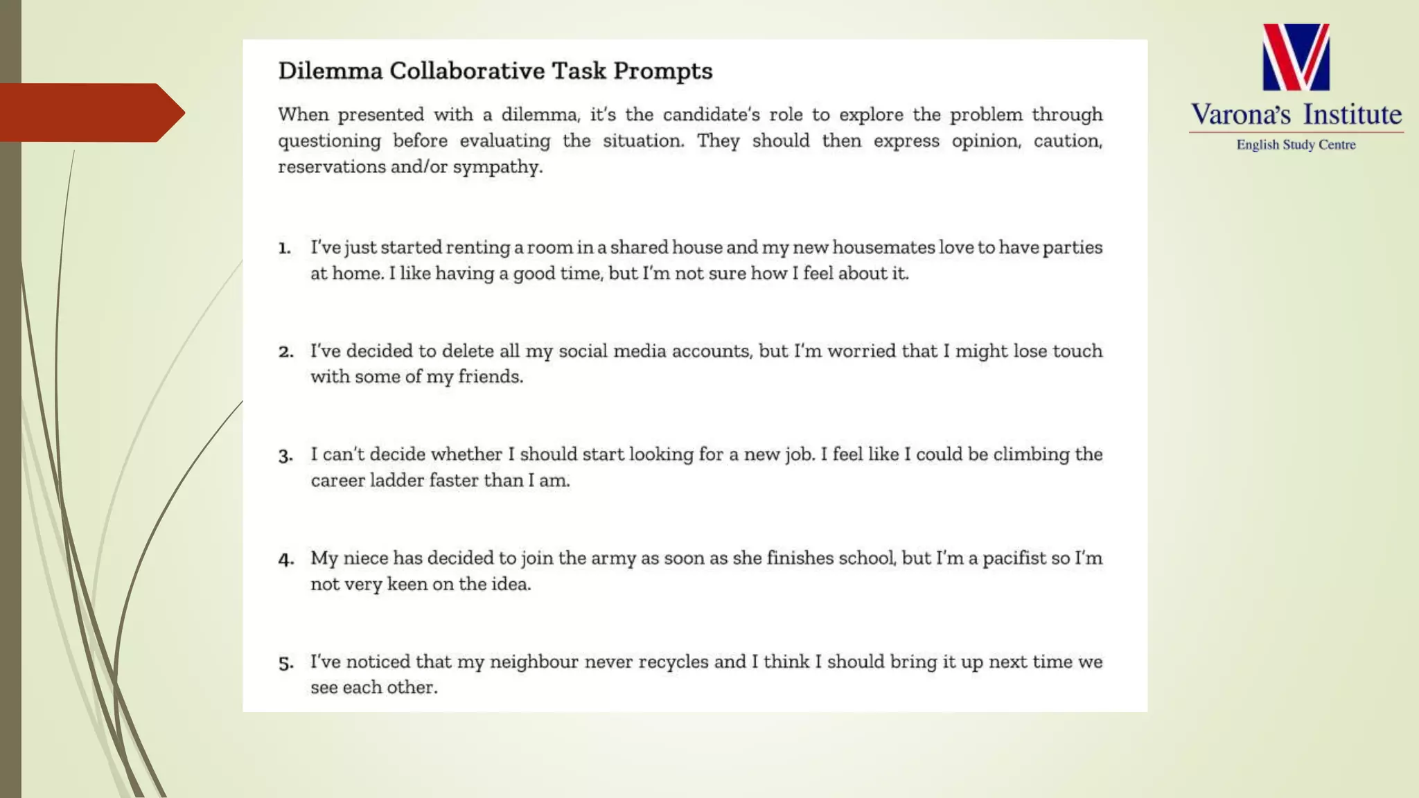 Collaborative Task Trinity Ise Ppsx