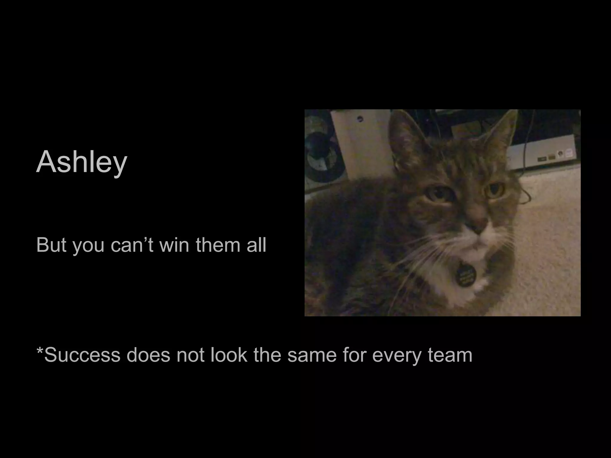 User Inclusion ChecklistObjective DataUsage data
