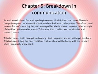 Collaborative work placement presentation | PPTX