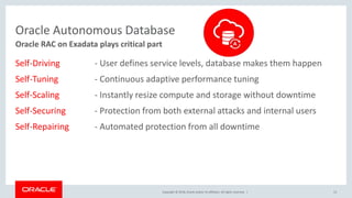 Is Oracle Rac Active Active Oracle RAC features on Exadata | PPTX