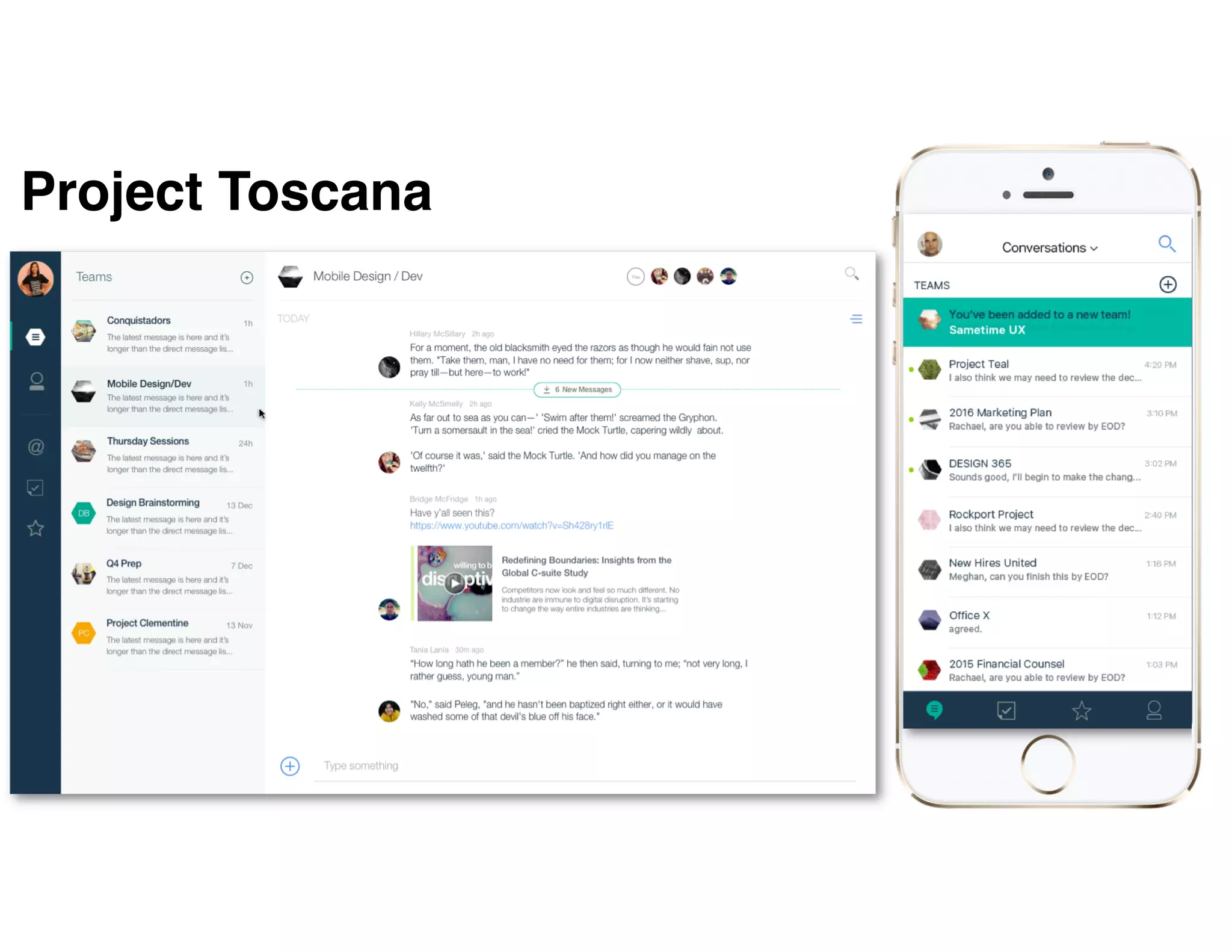 Project Toscana
 
