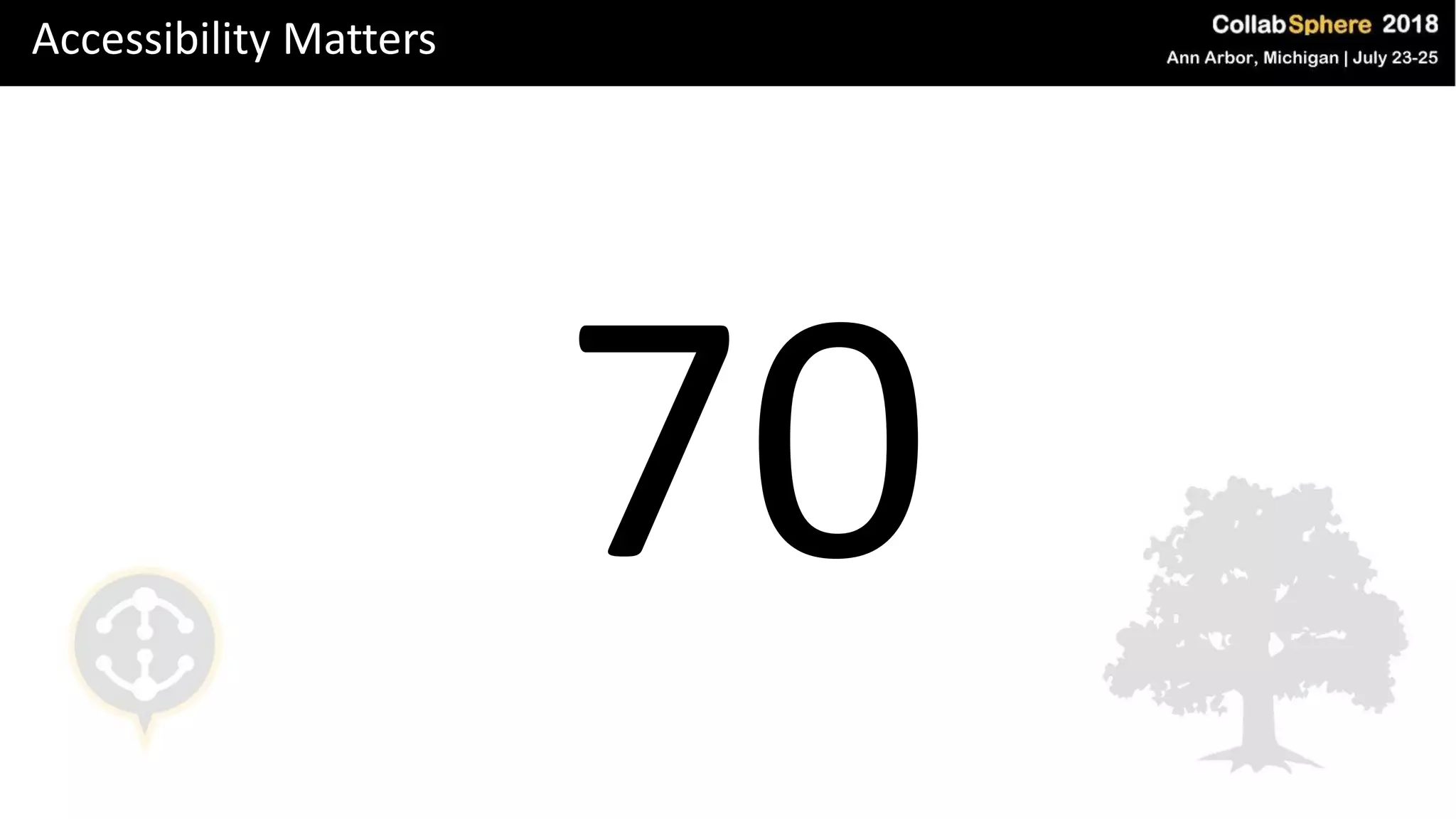 Accessibility Matters
 