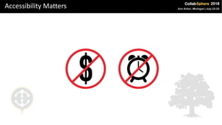 Accessibility Matters
 