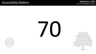 Accessibility Matters
 