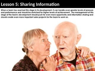 Lesson 5: Sharing Information
 
