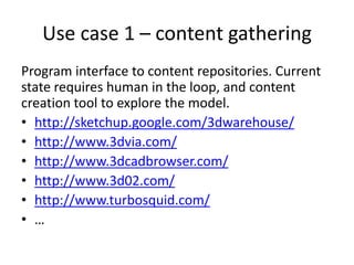 methodsPUT and DELETE are defined to be idempotent - multiple identical requests should have the same effect as a single requestPOST is not necessarily idempotent, and therefore sending an identical POST request multiple times may further affect state or cause further side effectsSee also HEAD, OPTIONS and TRACE methodsPotential use:http://www.w3.org/Protocols/rfc2616/rfc2616-sec9.html