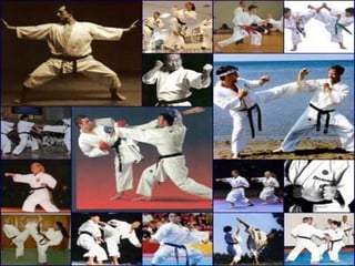 Collage sobre el karate