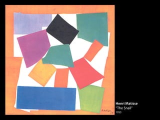Henri Matisse
“The Snail”
1953
 