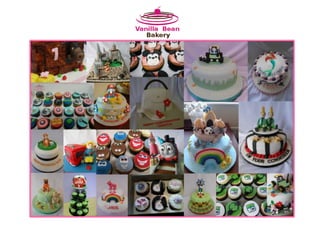 Collage childrens cakes