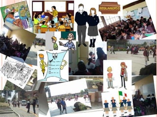 Collage de mi experiencia en las escuelas
