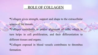 COLLAGEN.pptx Collagen – Definition, Structure, Types, Functions | PPTX