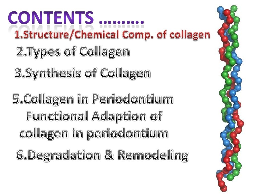 COLLAGEN Structure , Distribution , Synthesis & Regulation