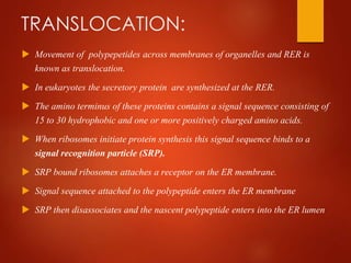 Translocation In Rheo Collagen in periodontium | PPTX