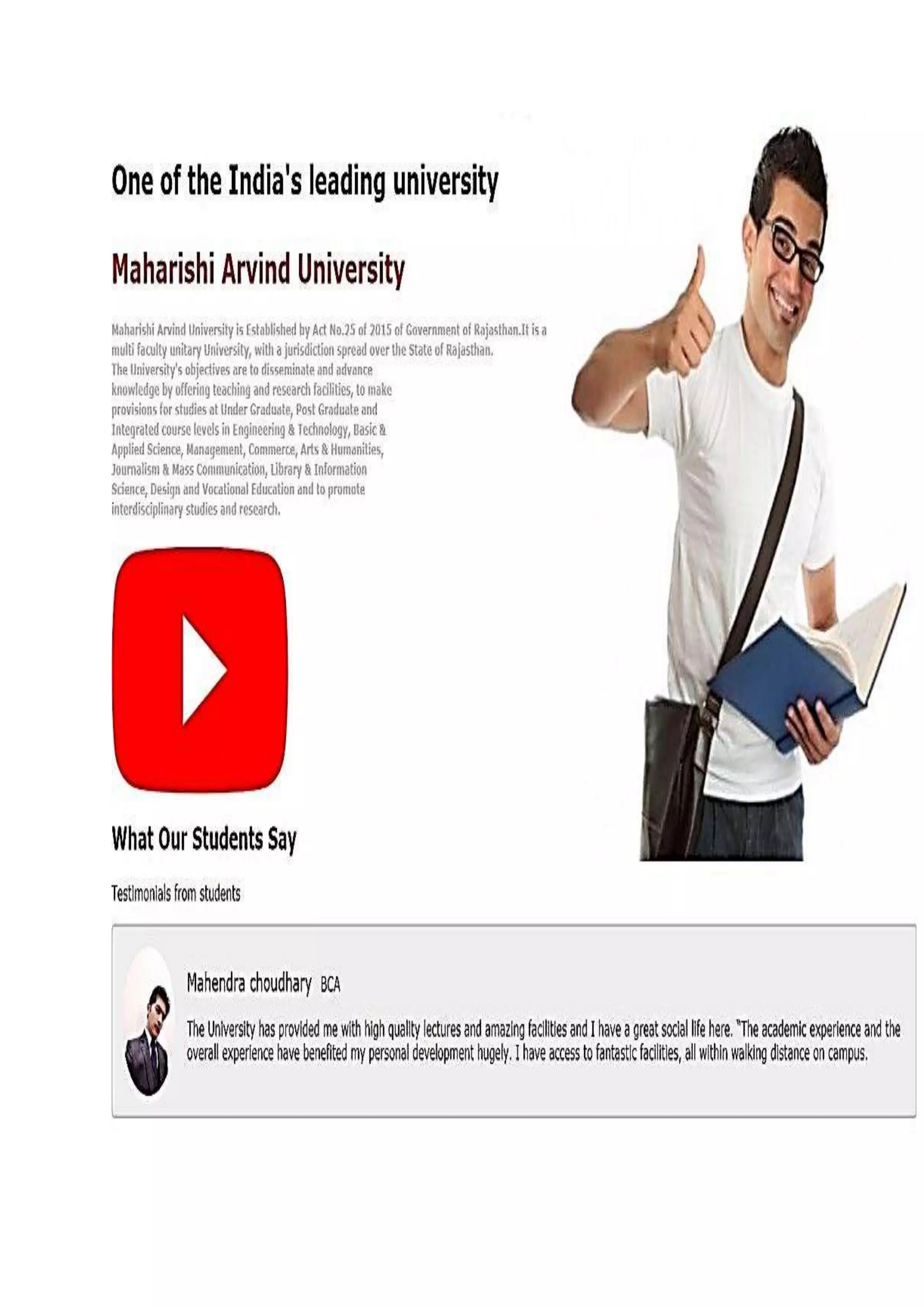 college website project report | DOCX