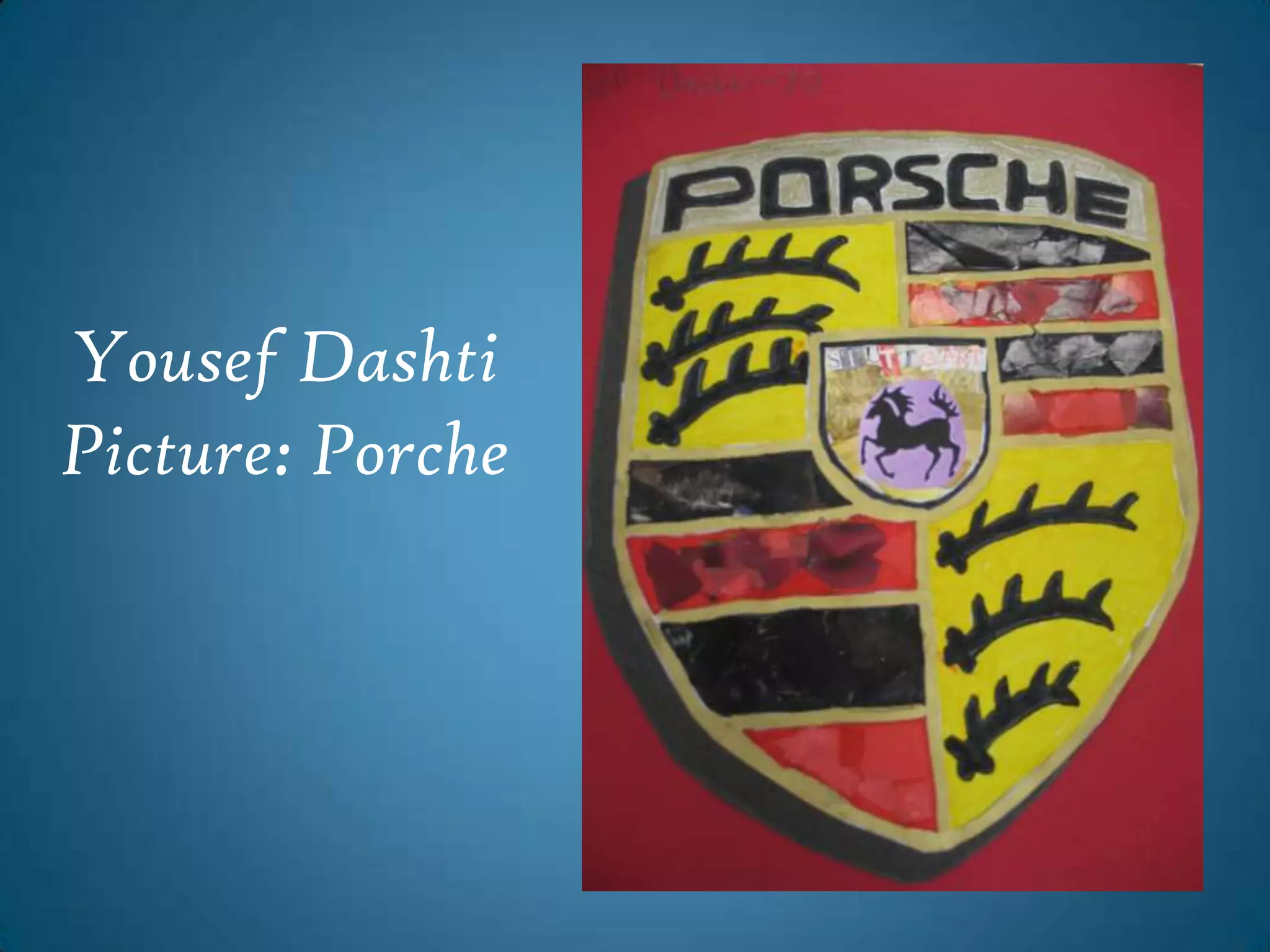 Yousef DashtiPicture: Porche