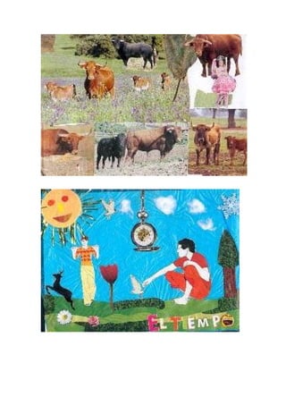 Collage trabajos alumnos 5º