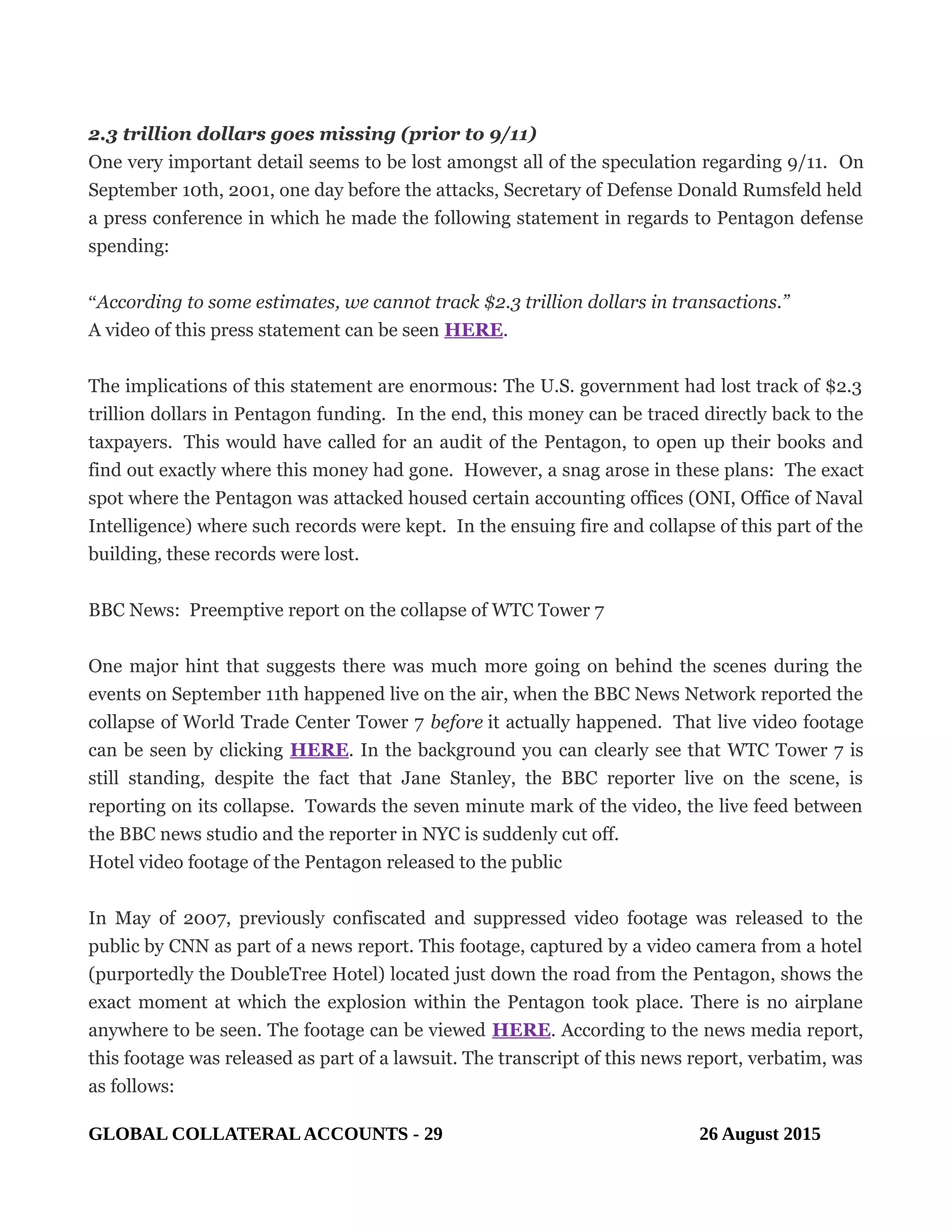 WHAT ARE GLOBAL COLLATERAL ACCOUNTS | PDF