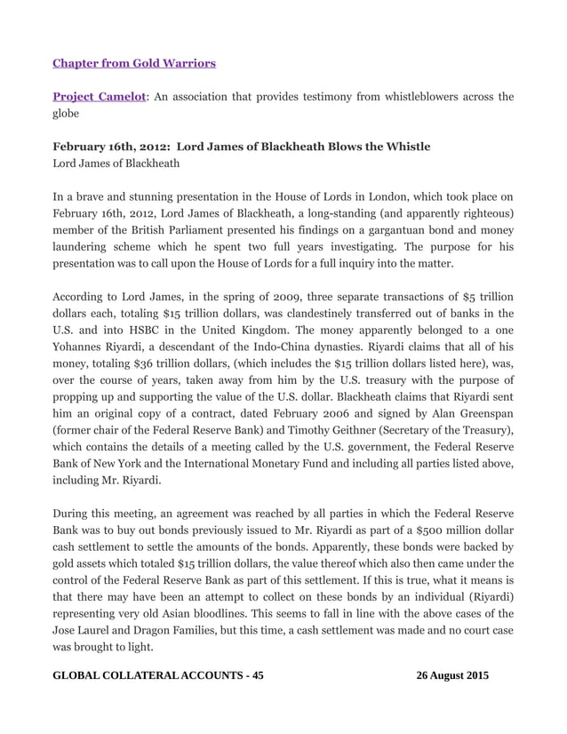 WHAT ARE GLOBAL COLLATERAL ACCOUNTS | PDF