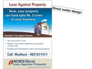 Direct m
        ailer de
                sign
 