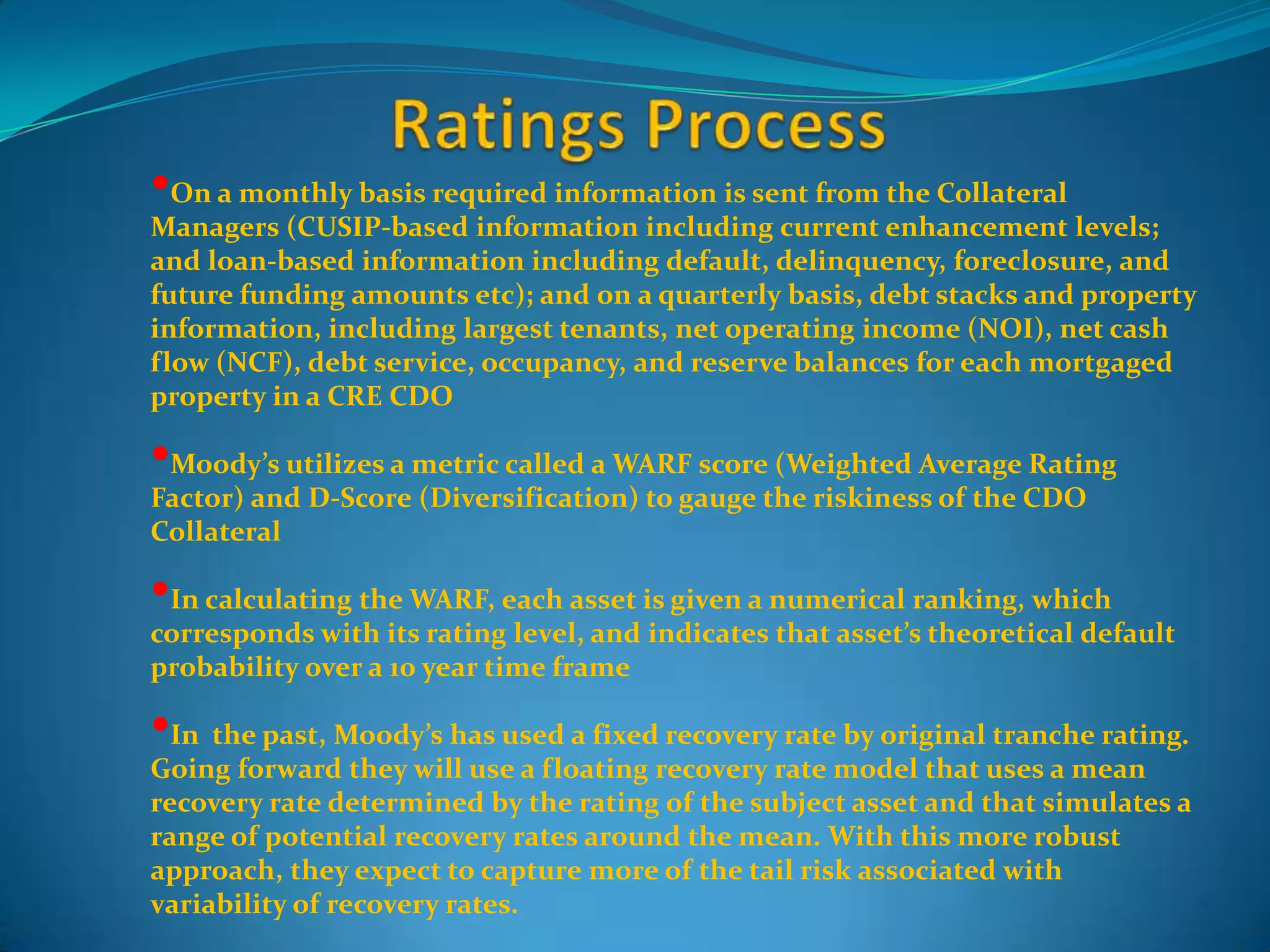 Investment Grade Bonds and Loans (both term and revolving)